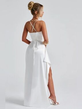 HELEN MAXI DRESS - IVORY
